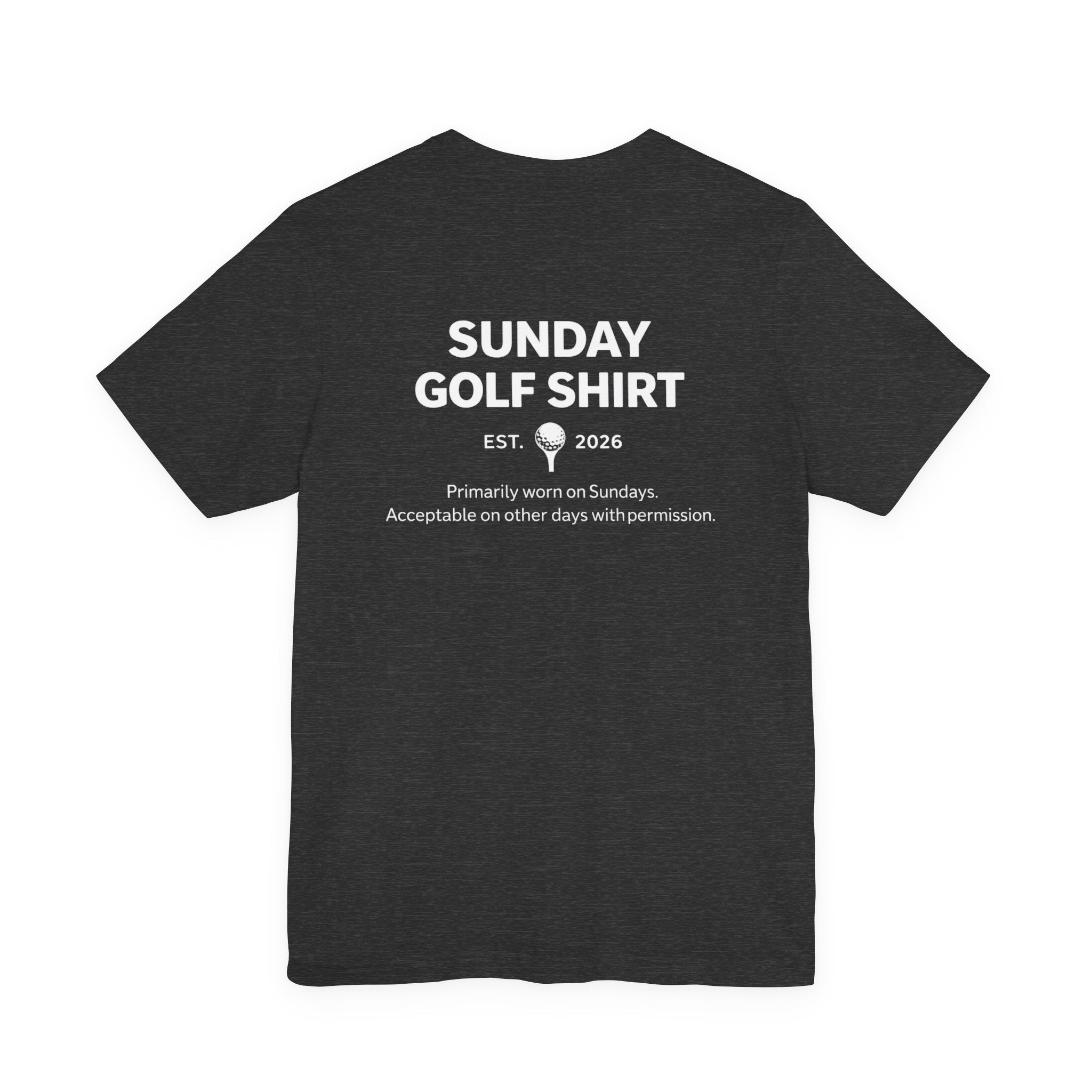 The "Sunday Ritual Golfer" Tee