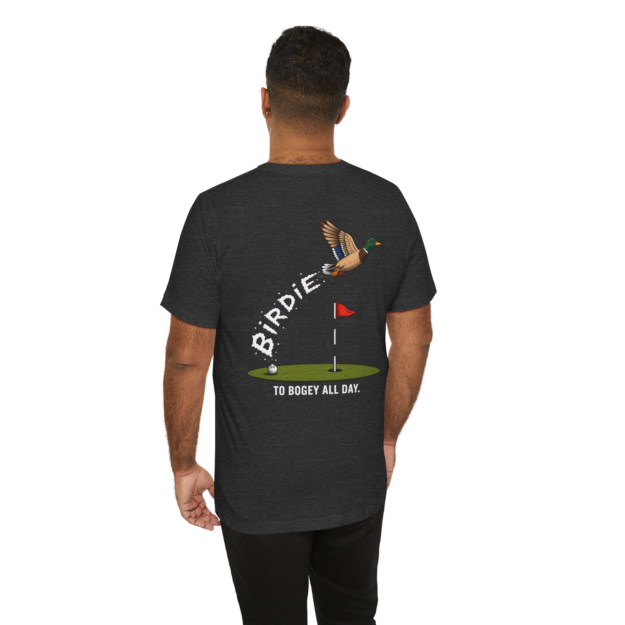 "Birdie To Bogey" Golf Tee