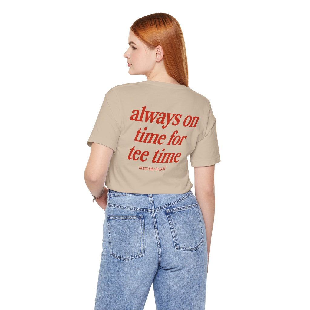 The "Punctual Golfer" Tee