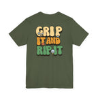 The "Grip and Rip It Golfer" Tee