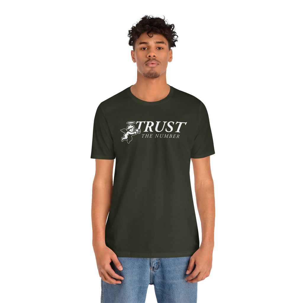 "Trust The Number" Golf Tee