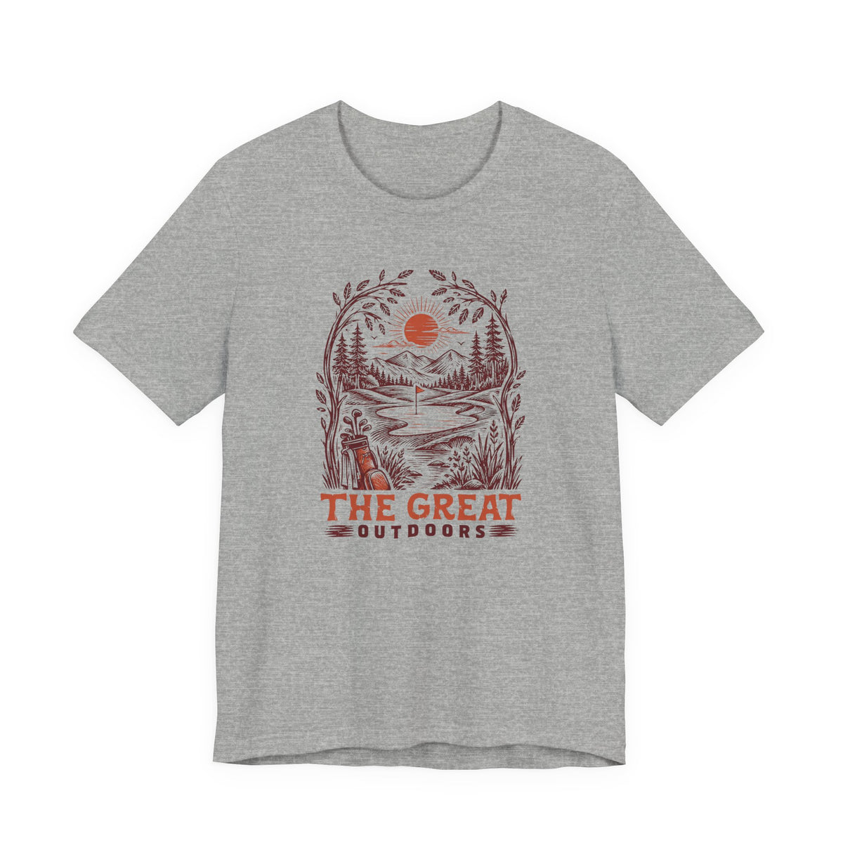 "Great Outdoors" Golf Tee
