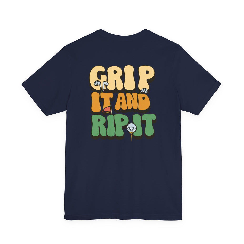 The "Grip and Rip It Golfer" Tee