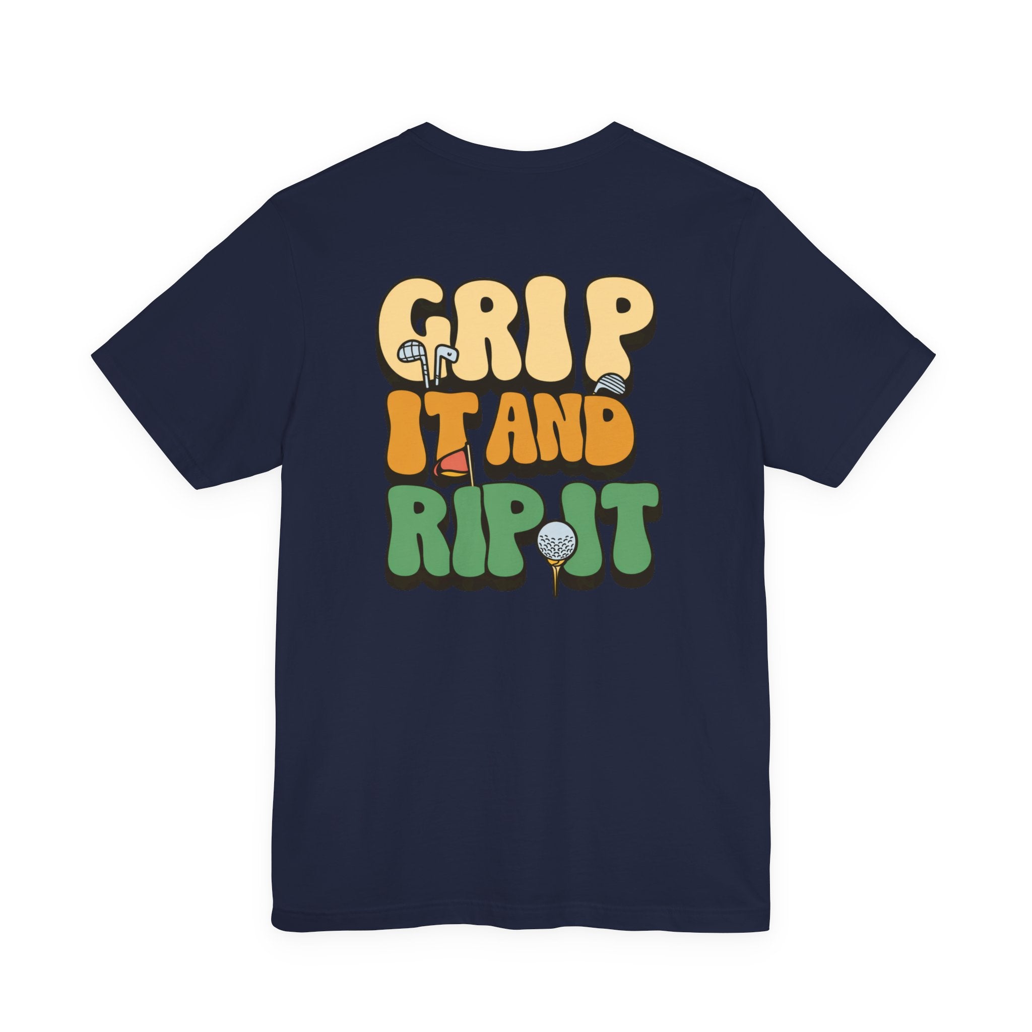 The "Grip and Rip It Golfer" Tee