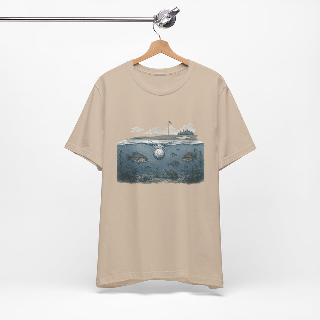 "Water Hazard Life" Golf Tee
