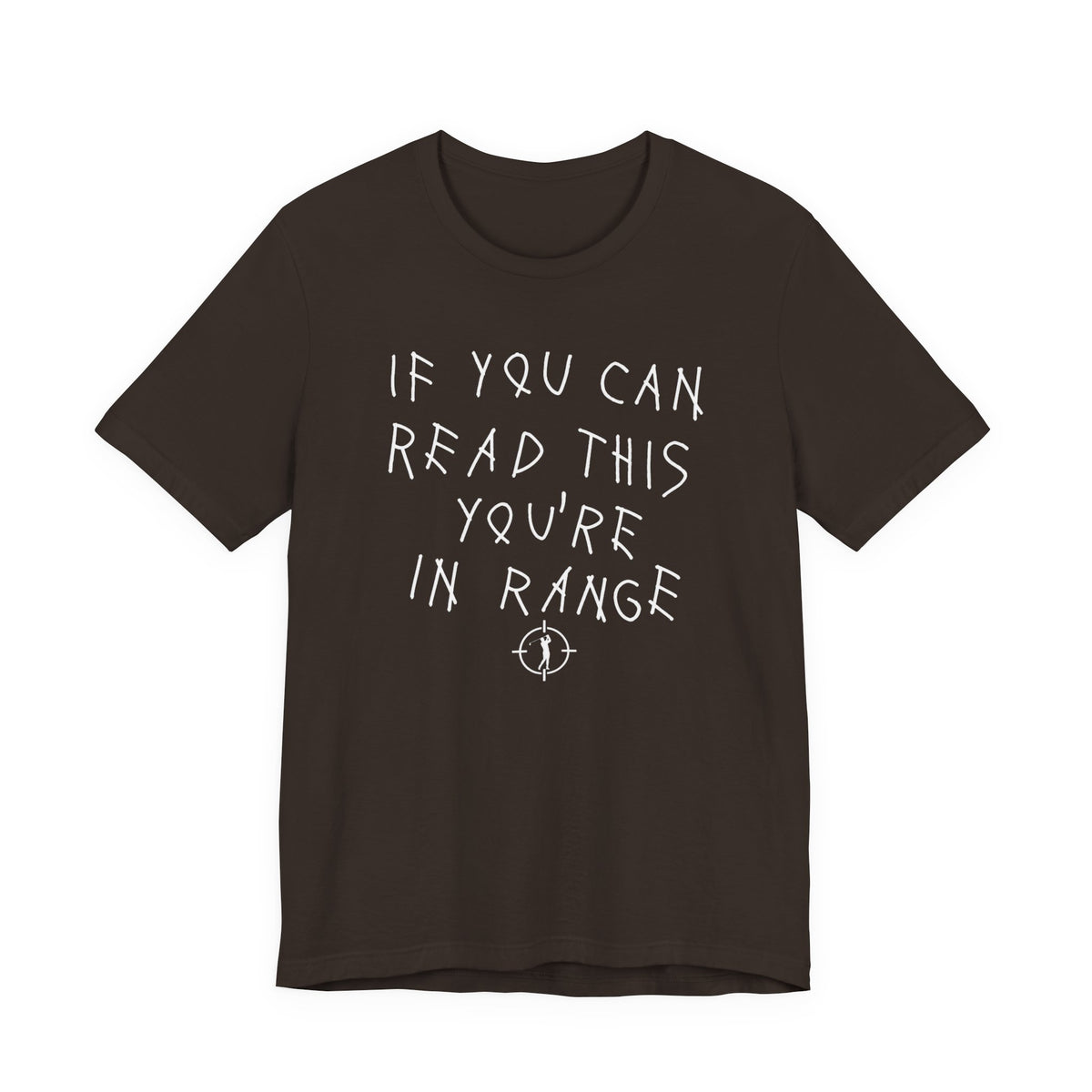 "In Range" Golf Tee