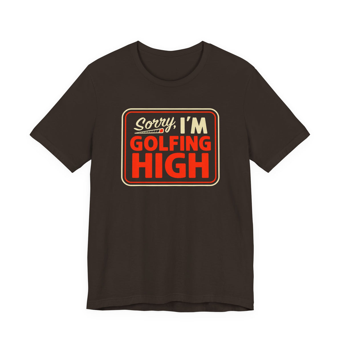 "High Tee" Golf Tee
