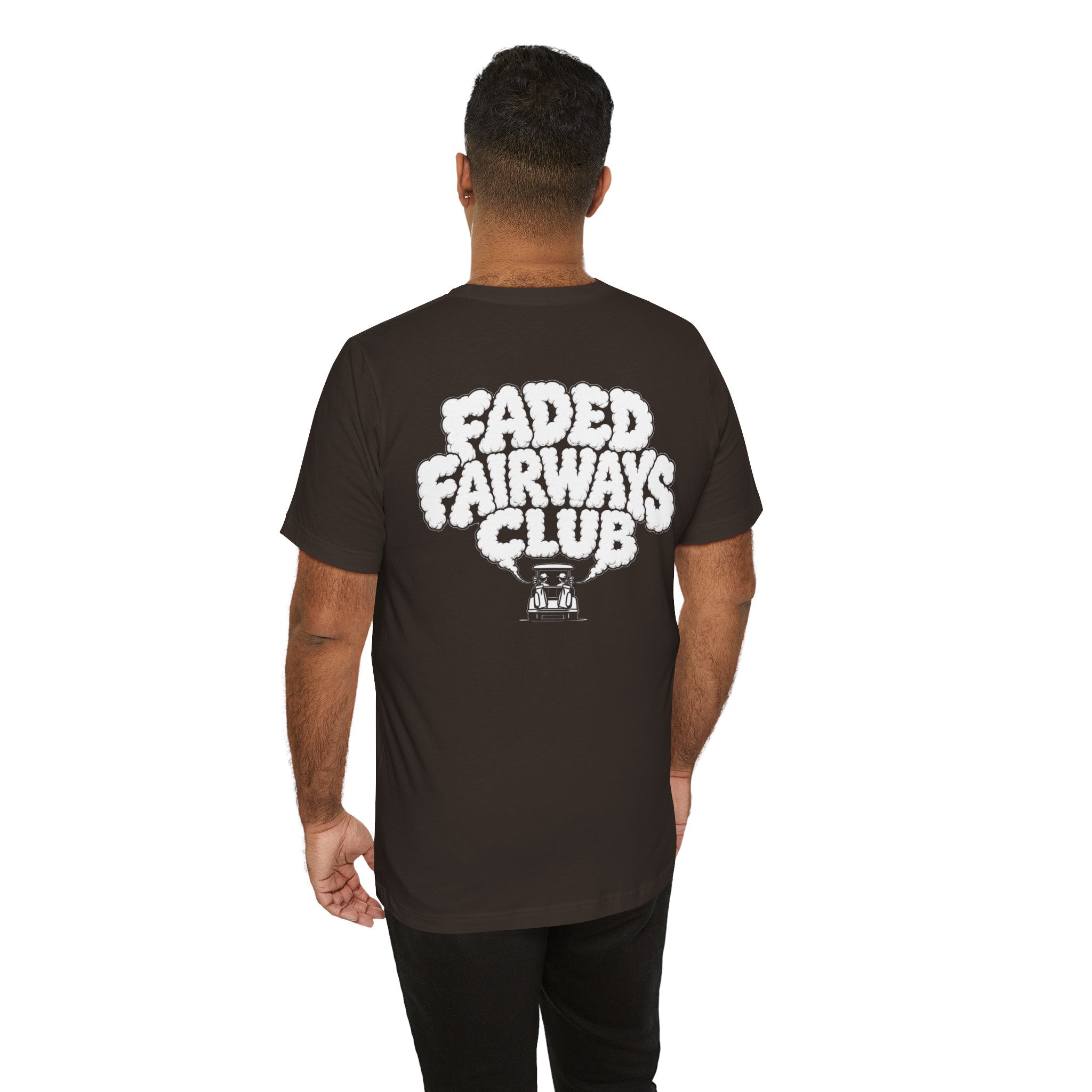 The "Faded Fairway Golfer" Tee