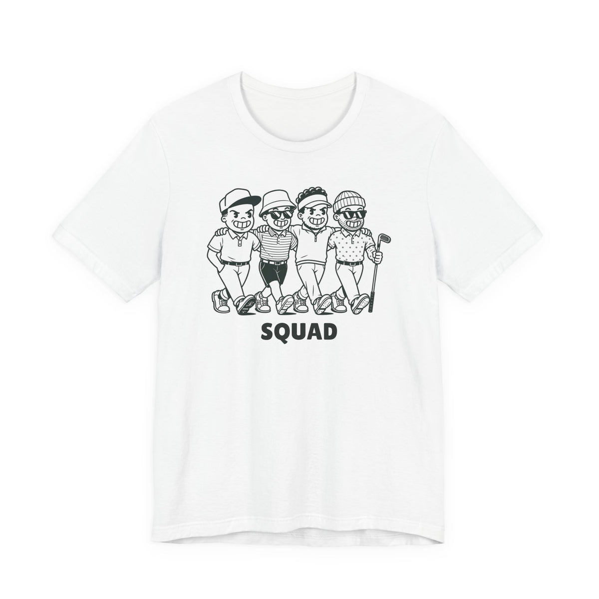 "SQUAD" Golf Tee