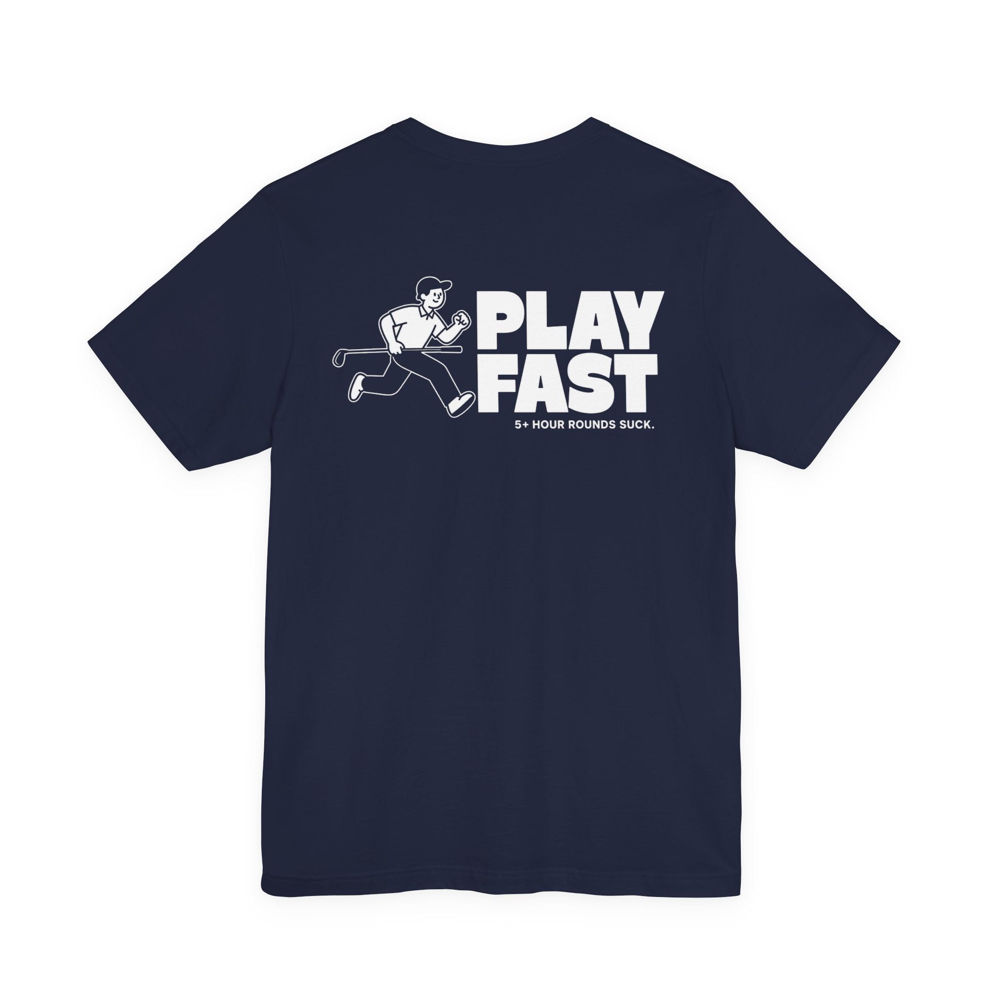 "Play Fast" Golf Tee