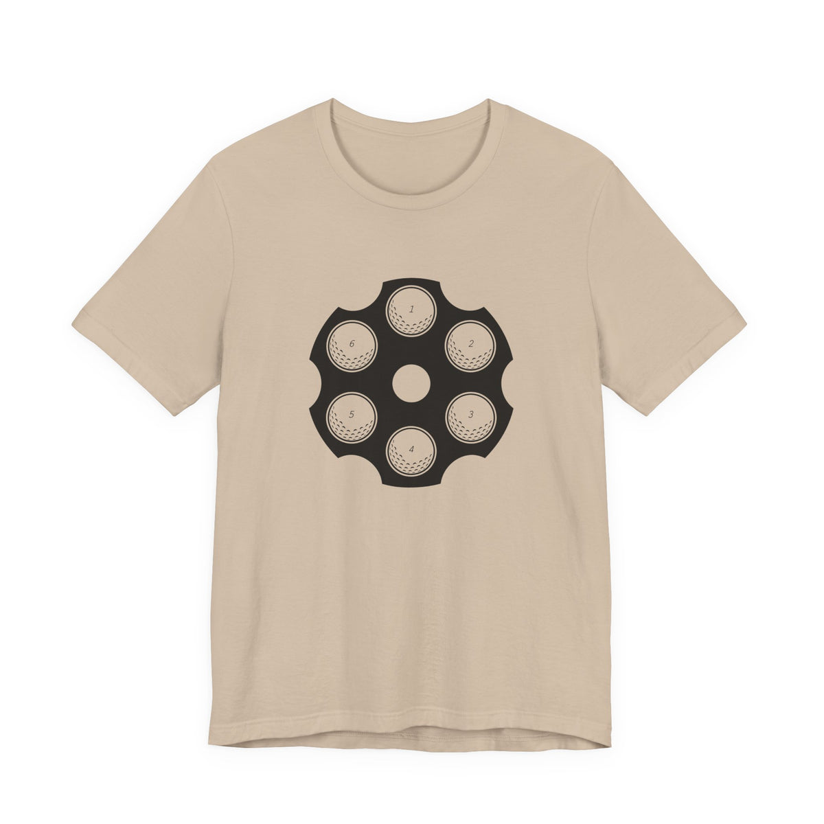 "Ball Revolver" Golf Tee