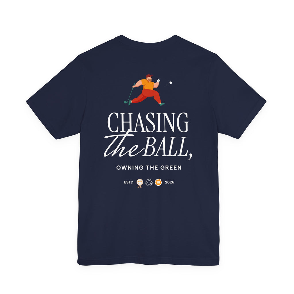 The "Ball Chasing Golfer" Tee