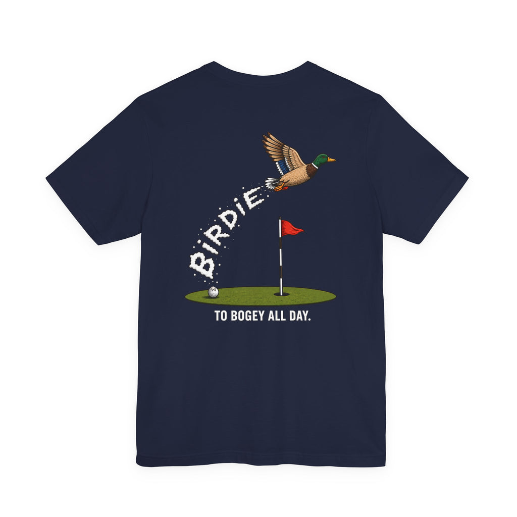 "Birdie To Bogey" Golf Tee