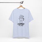 "Coffee & Golf" Club Tee