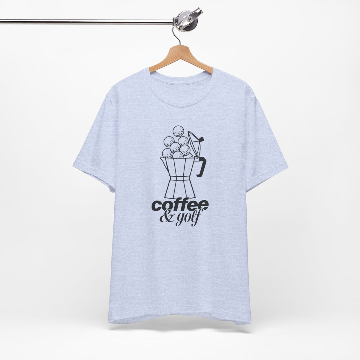 "Coffee & Golf" Club Tee