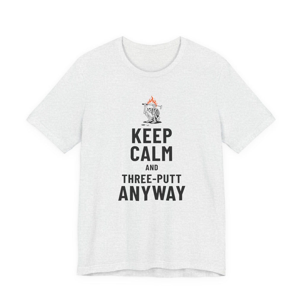 "Keep Calm" Golf Tee