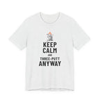 "Keep Calm" Golf Tee