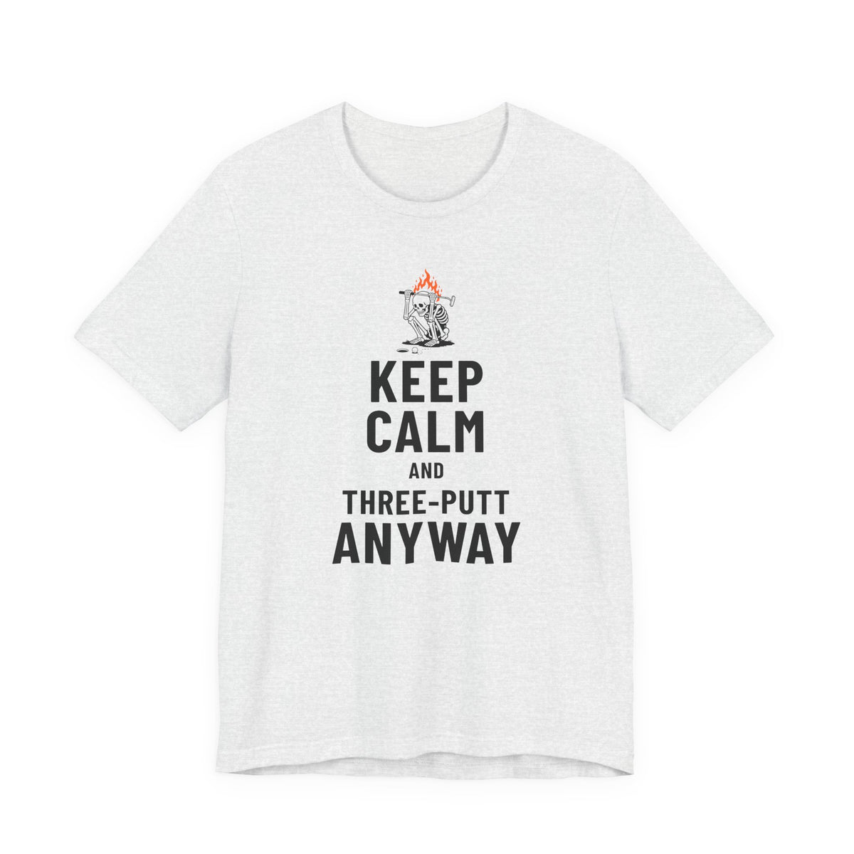 "Keep Calm" Golf Tee