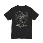 The "Quiet Golfer" Tee