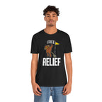 "Free Relief" Golf Tee