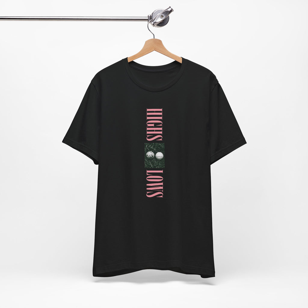 "Highs & Lows" Golf Tee