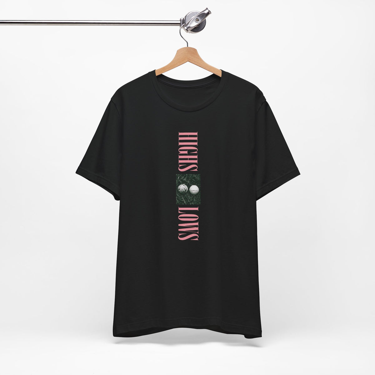 "Highs & Lows" Golf Tee