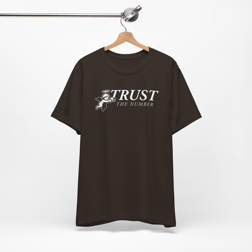 "Trust The Number" Golf Tee