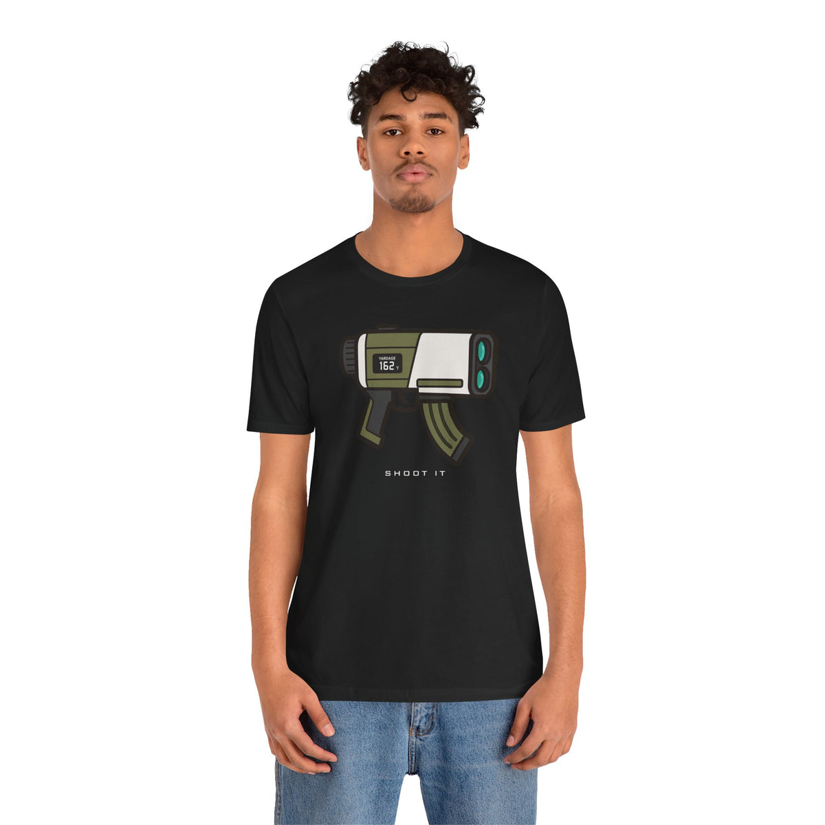 "Range Gun" Golf Tee