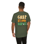 "Grip and Rip It Golfer" Tee