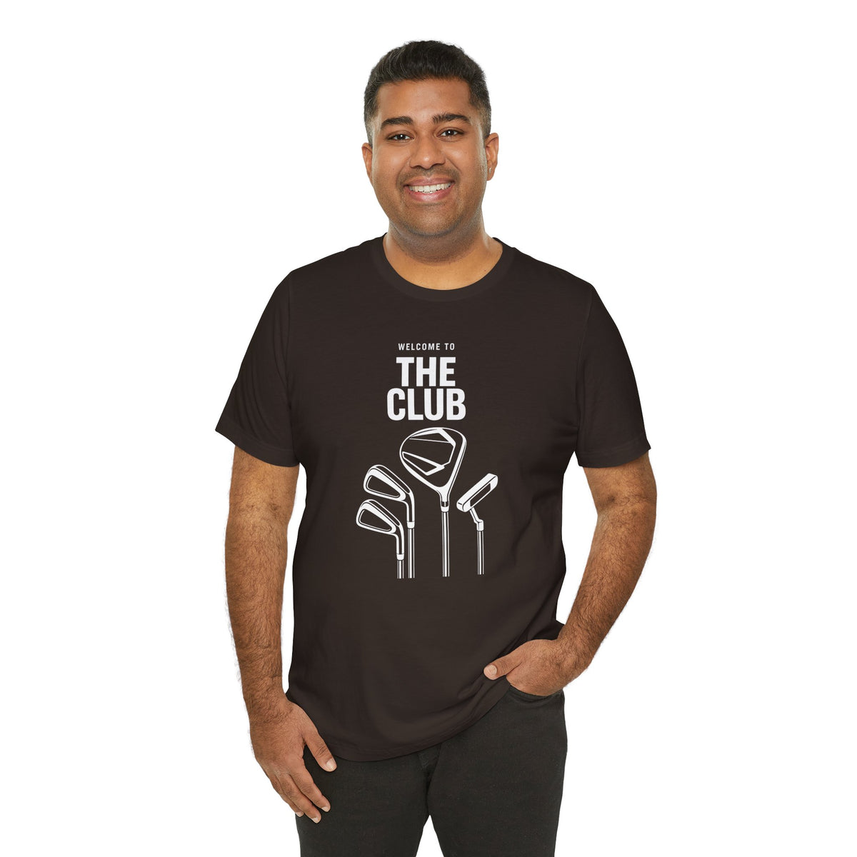 "Welcome Golf" Club Tee