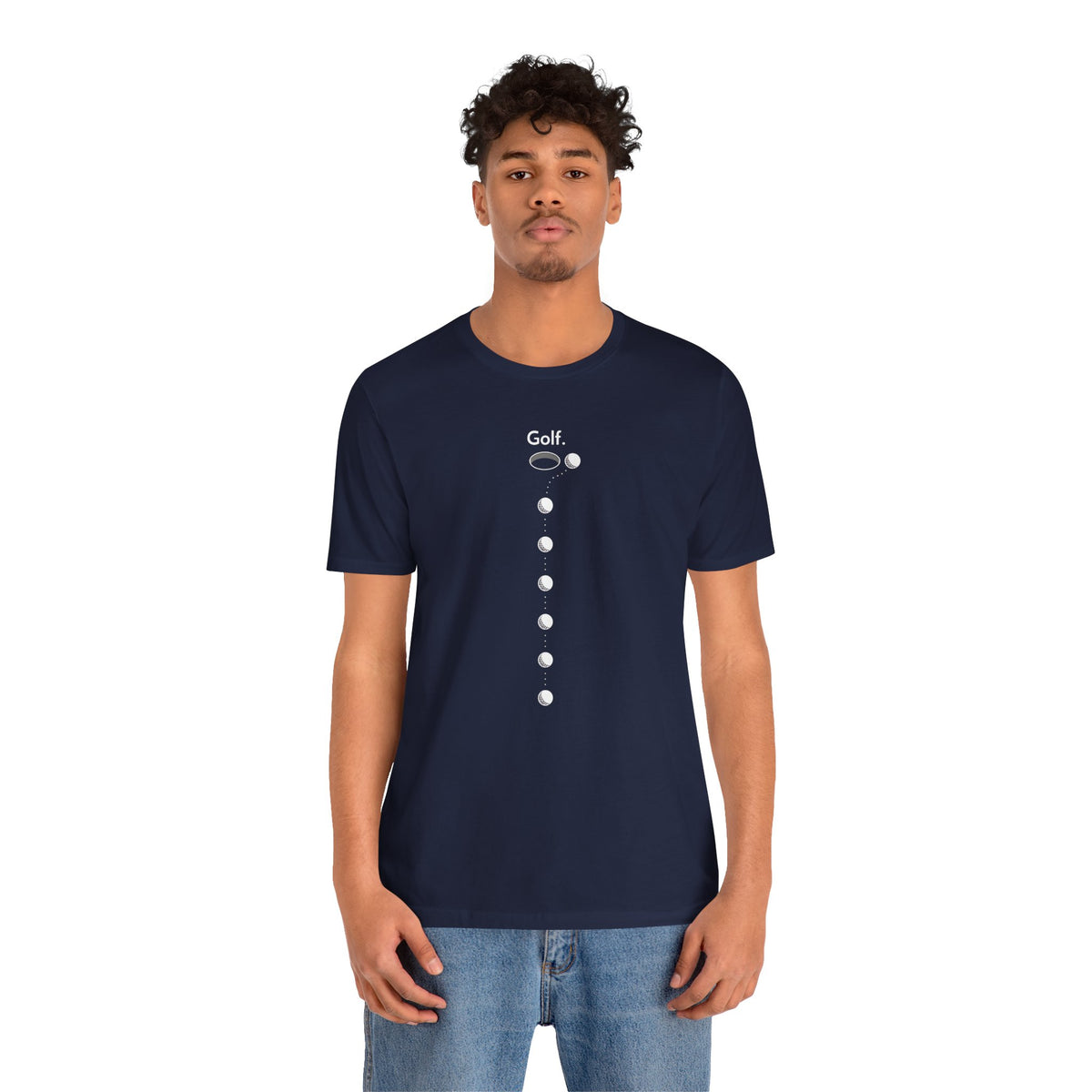 "What The Putt" Golf Tee