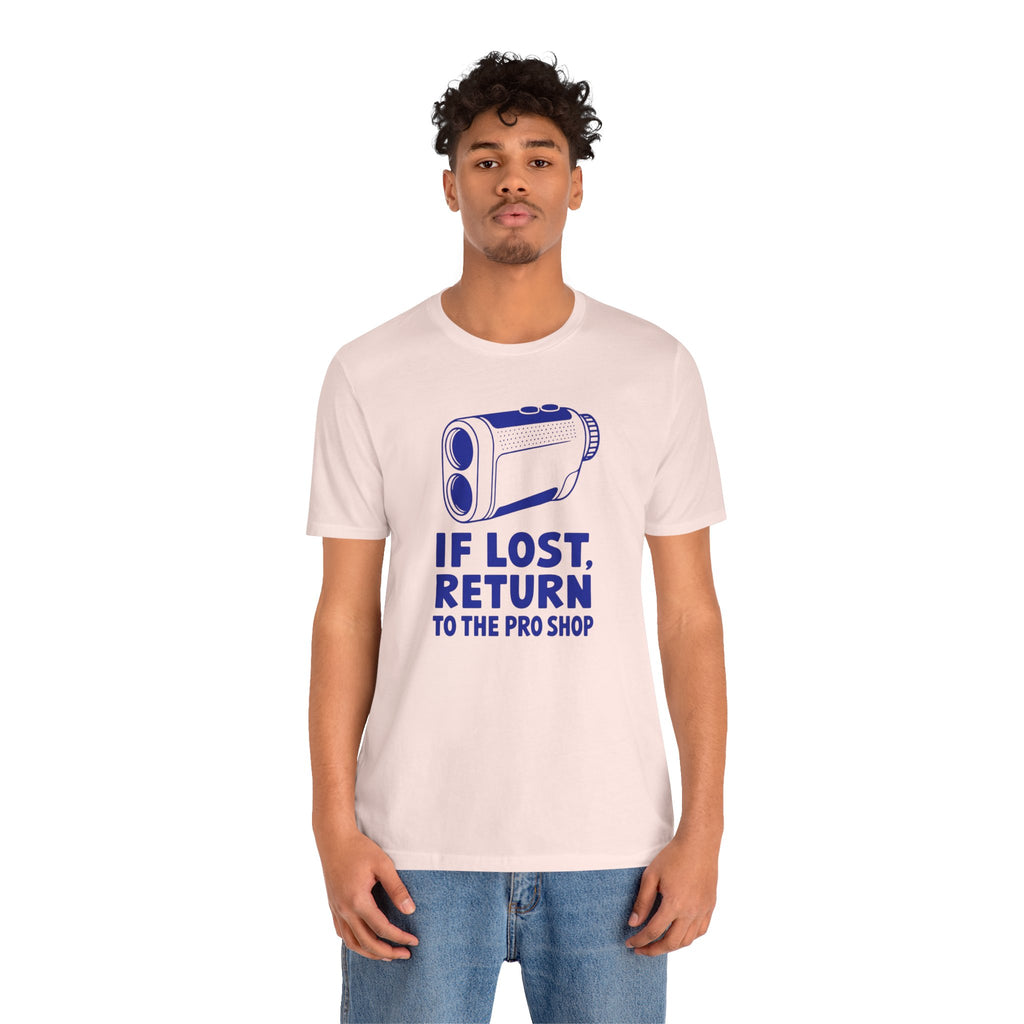 "Lost Rangefinder" Golf Tee