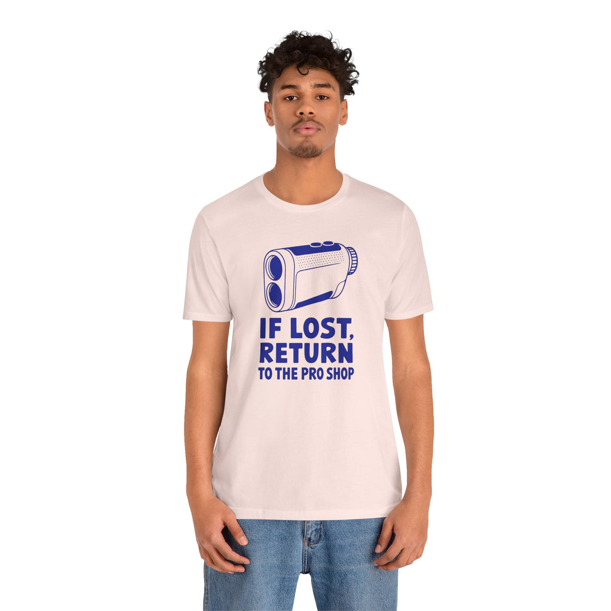 "Lost Rangefinder" Golf Tee