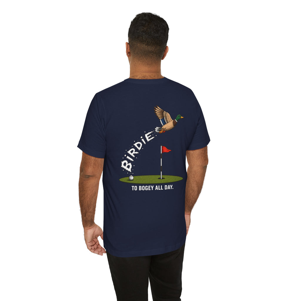 "Birdie To Bogey" Golf Tee