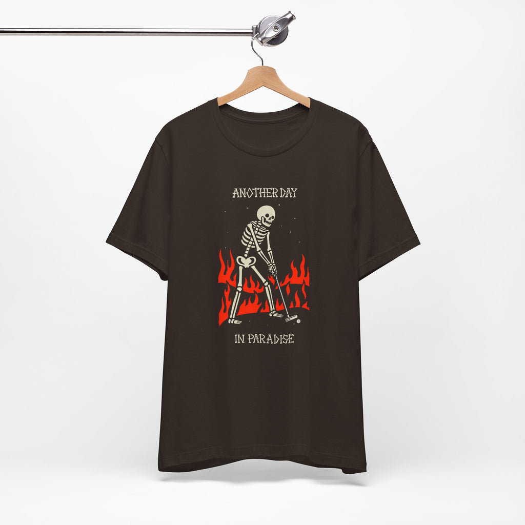 "In Par-adise" Golf Tee