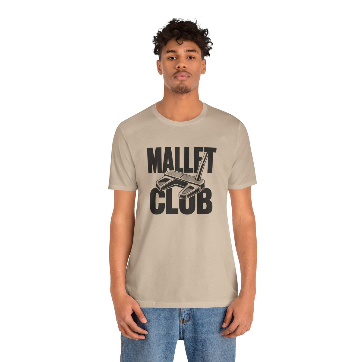 "Mallet Putter" Club Tee