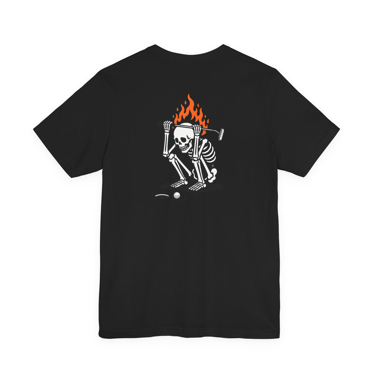 "Death by Three Putt" Golf Tee