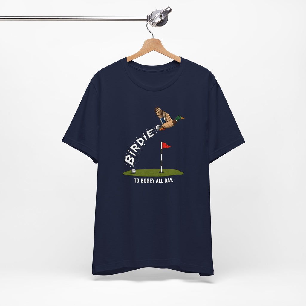 "Birdie To Bogey" Golf Tee