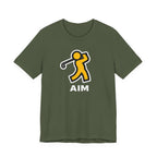 "AIM For The Green" Golf Tee