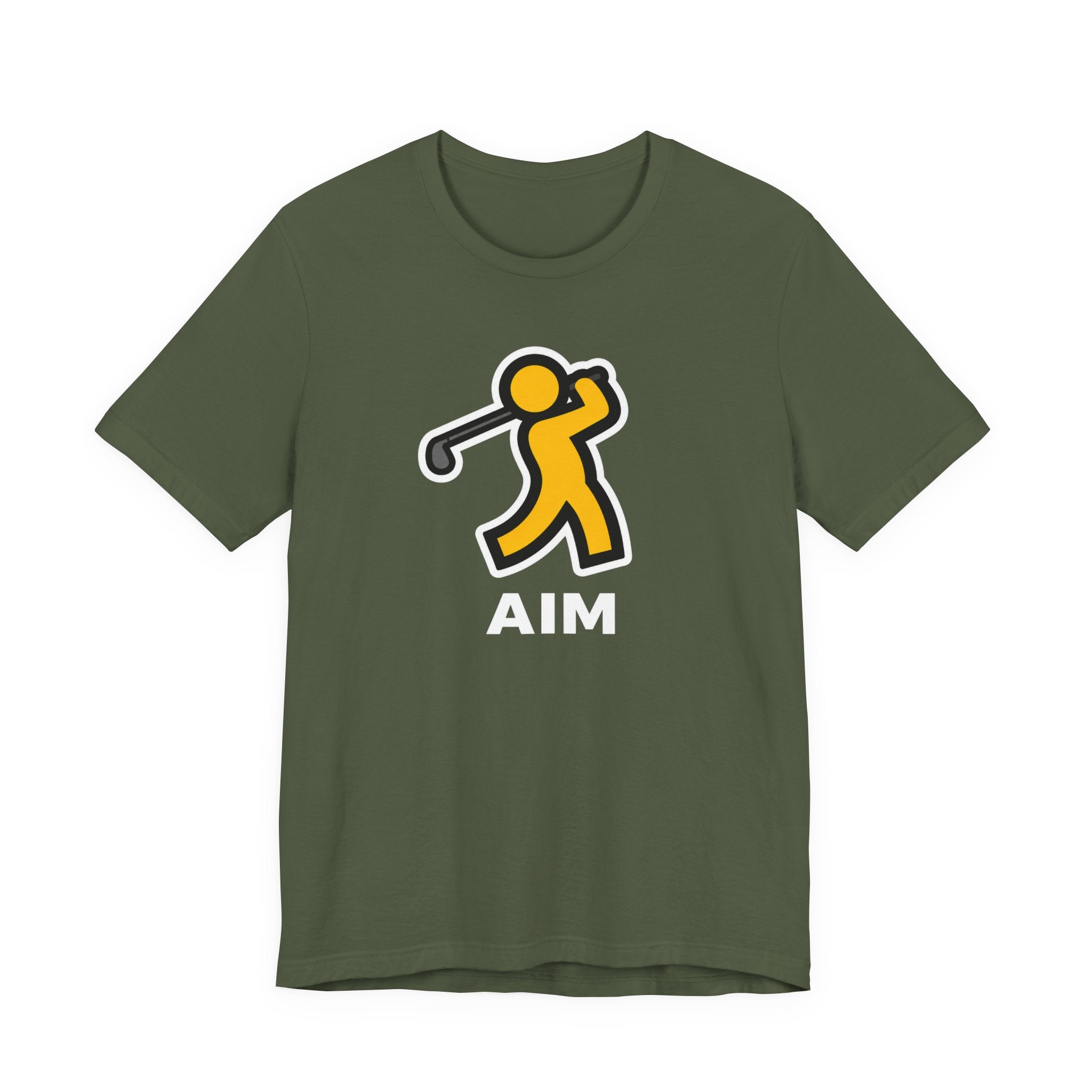 "AIM For The Green" Golf Tee