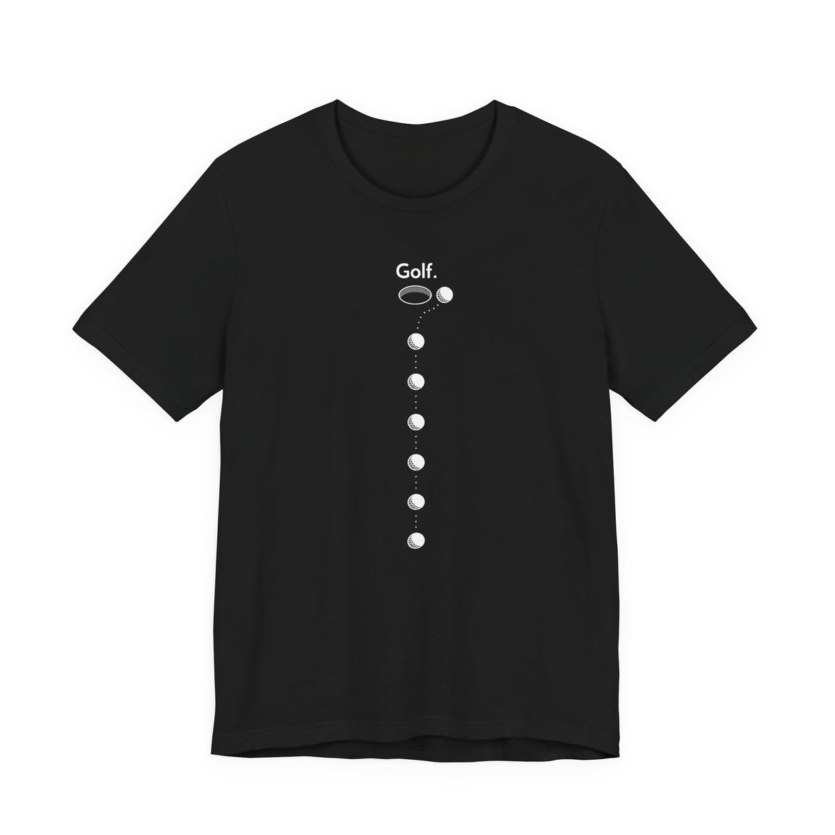 "What The Putt" Golf Tee