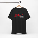 "GOLF" Club Tee