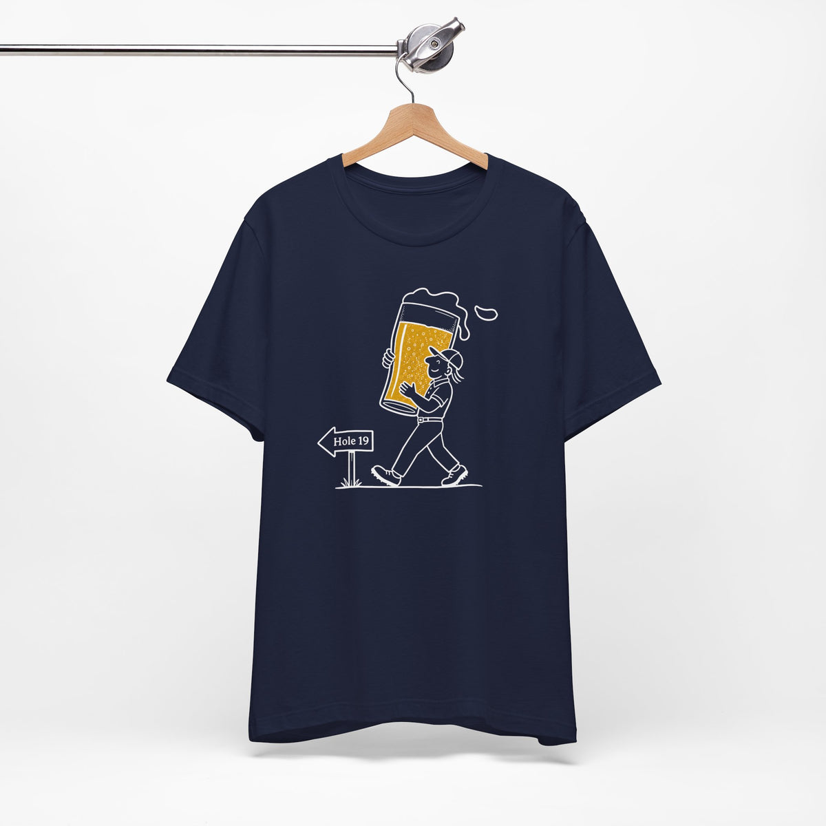 "19th Hole Champ" Golf Tee