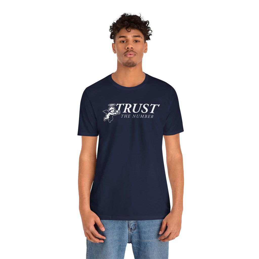 "Trust The Number" Golf Tee