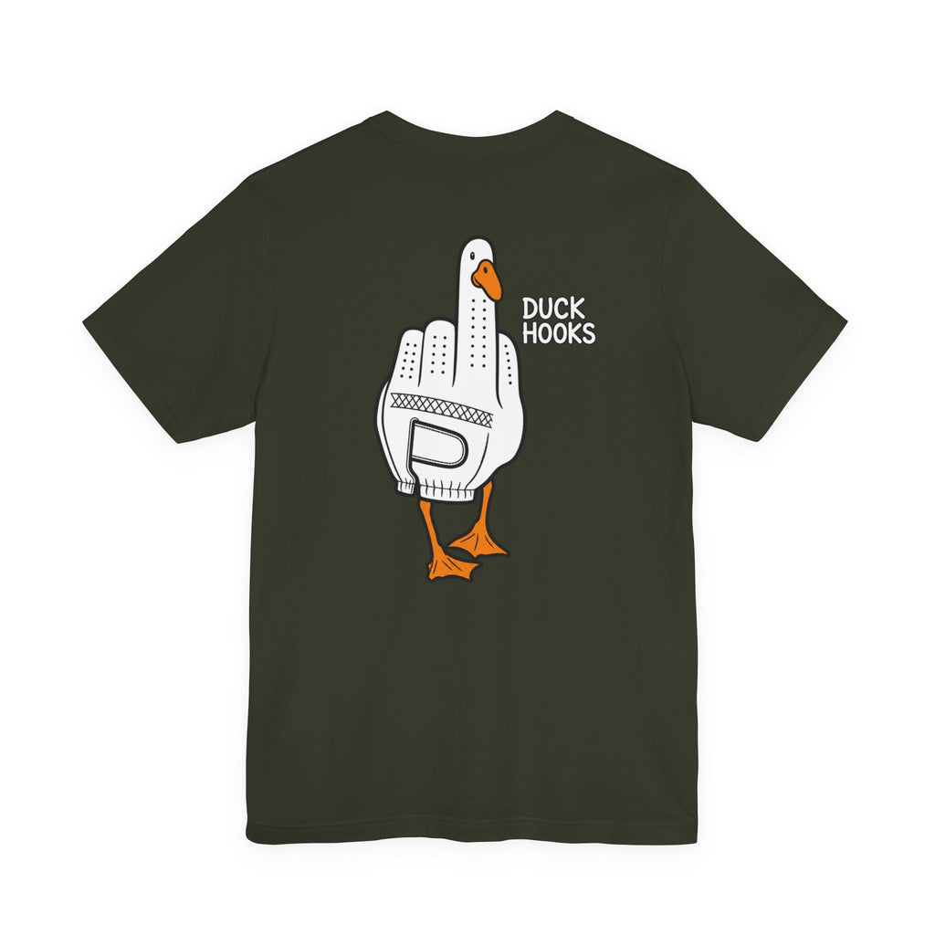 "Duck Hook" Golf Tee