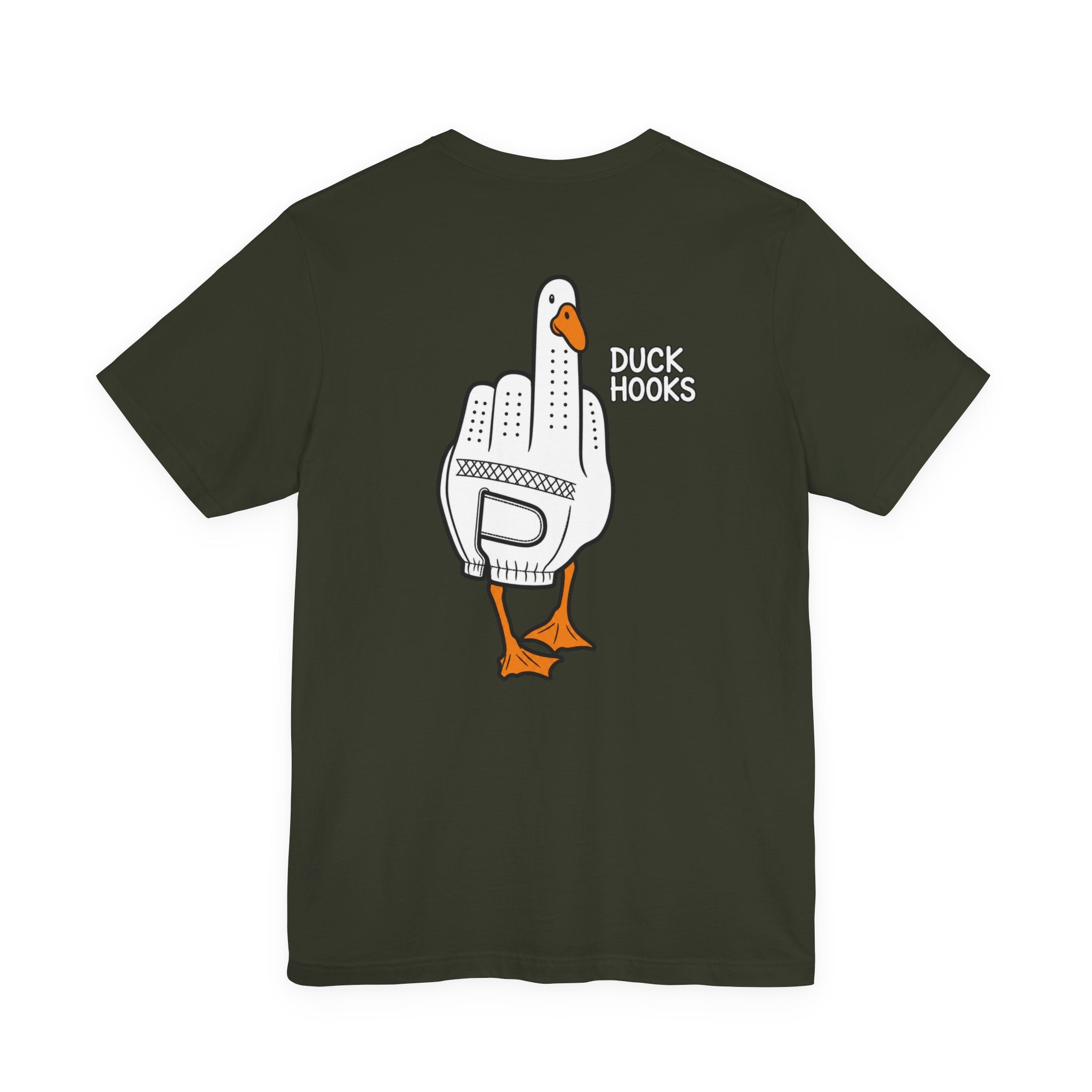 "Duck Hook" Golf Tee
