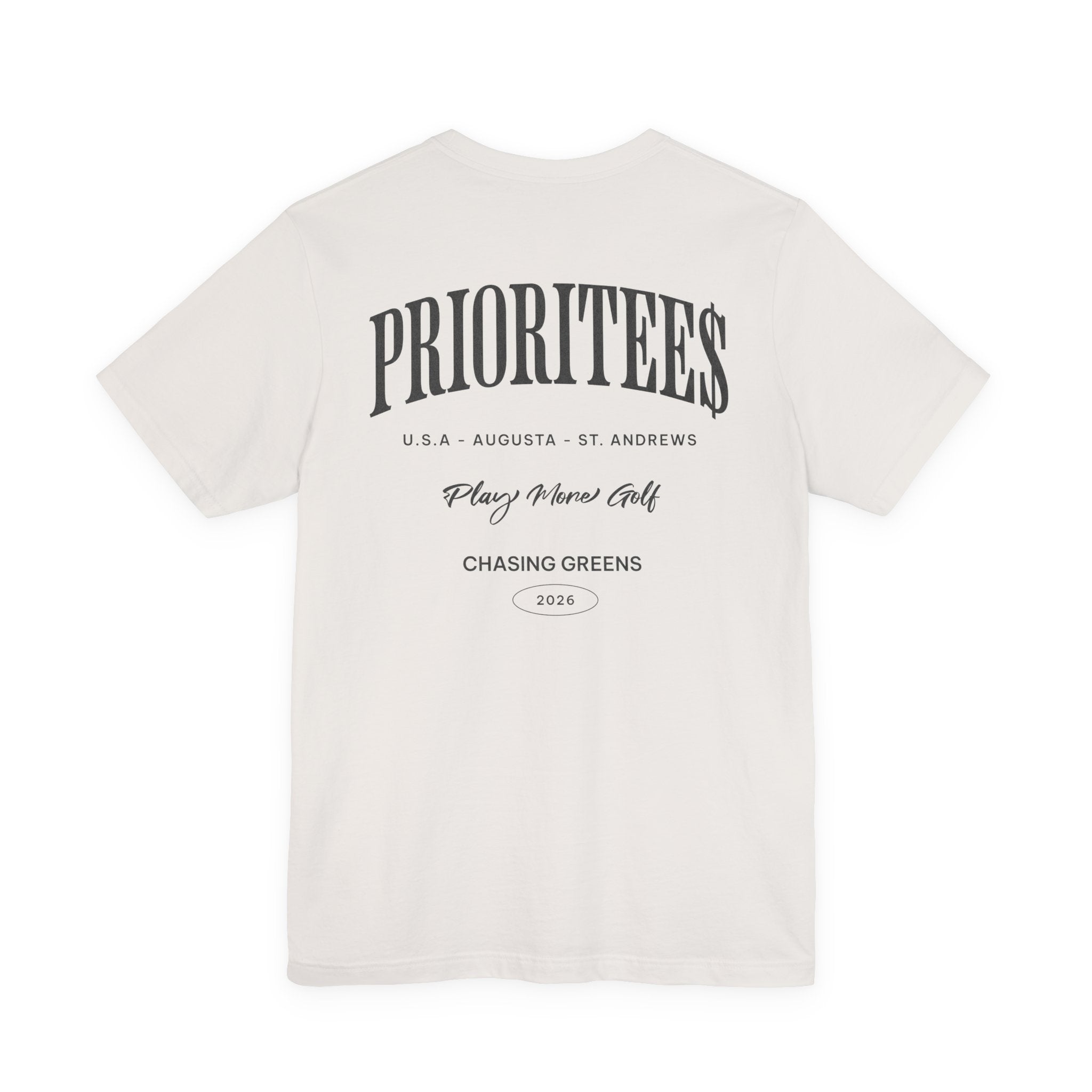 The "Priorities Golfer" Tee