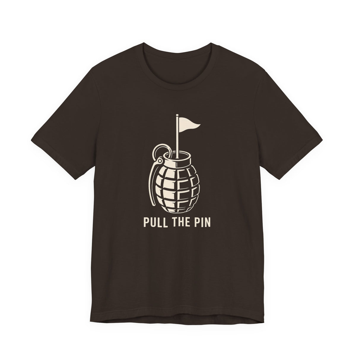 "Pull The Pin" Golf Tee