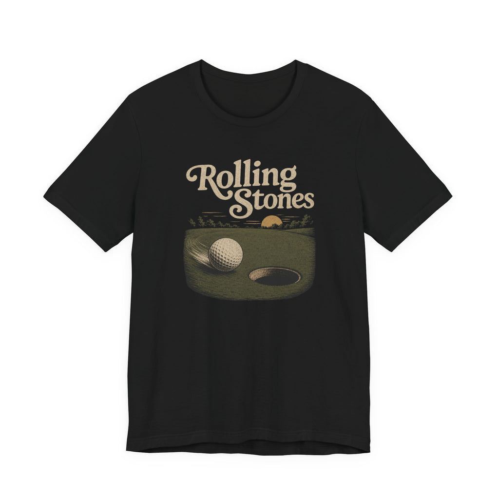 "Rolling Stones" Golf Tee