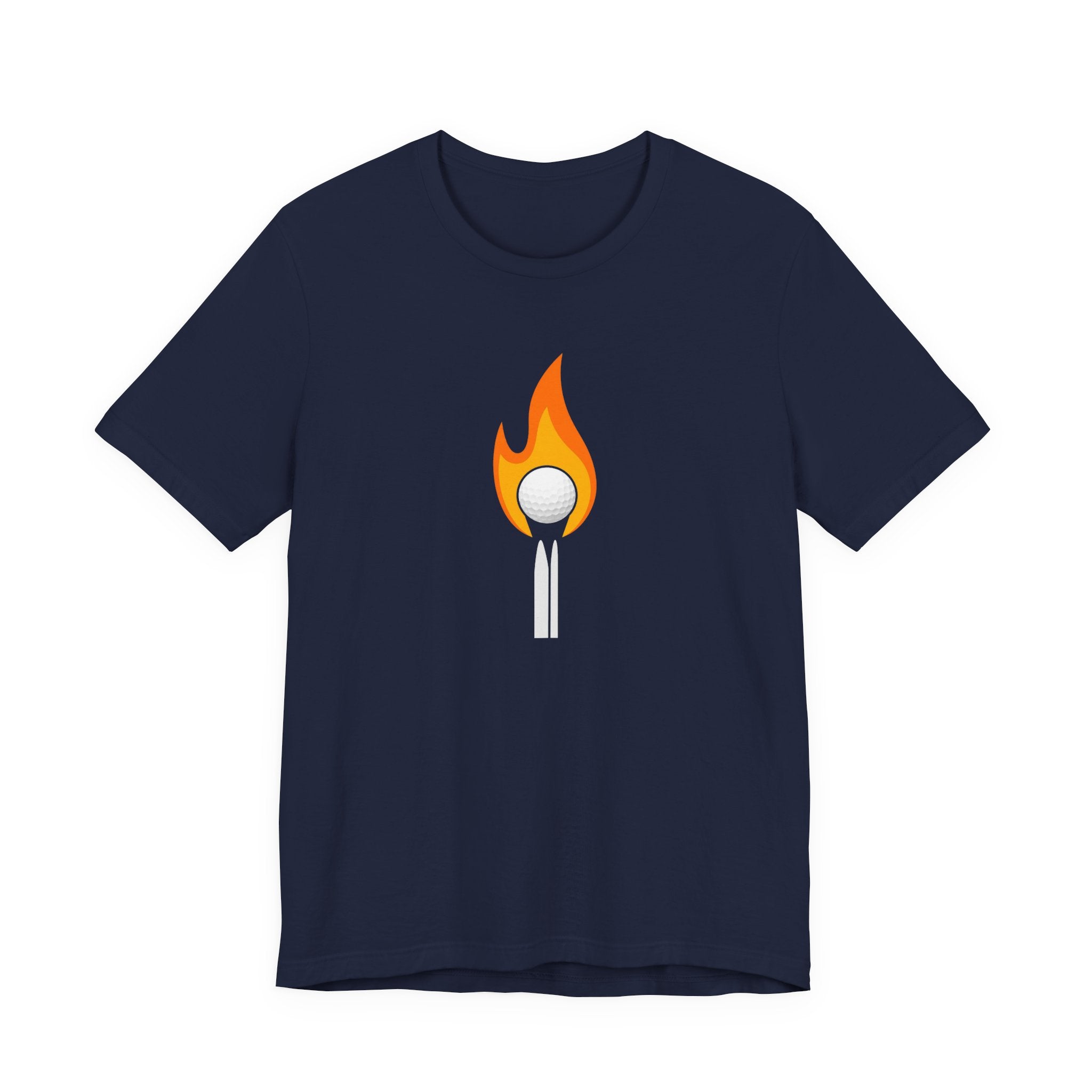 "Playing With Fire" Golf Tee